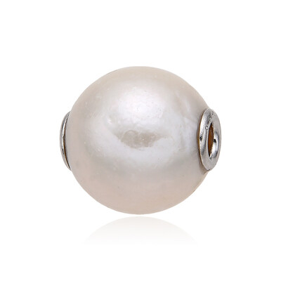 Ciondolo in argento con Perla d'Acqua Dolce Bianca (MONOSONO COLLECTION)