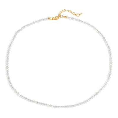 Collana in argento con Topazio Bianco