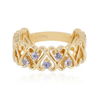 Anello in argento con Tanzanite