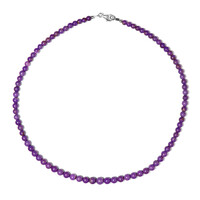 Collana in argento con Fosfosiderite