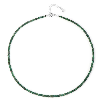 Collana in argento con Smeraldo Zambia