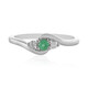Anello in argento con Smeraldo Etiope