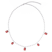 Collana in oro con Diamante SI1 (H) (de Melo)