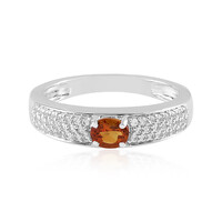 Anello in argento con Citrino Madeira