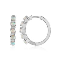 Orecchini in argento con Opale di Welo