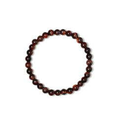 Bracciale con Occhio di Tigre Rosso