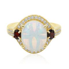 Anello in argento con Opale di Welo