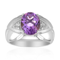Anello in argento con Ametista