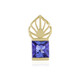 Ciondolo in oro con Tanzanite AAA (Ornaments by de Melo)