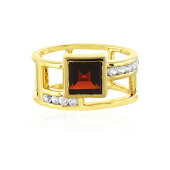 Anello in argento con Granato d’India