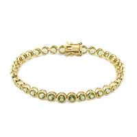 Bracciale in argento con Peridoto