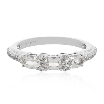 Anello in argento con Danburite