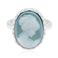 Anello in argento con Agata