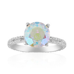 Anello in argento con Quarzo Moonlight