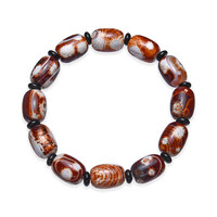 Bracciale con Agata rossa Gu Jiao
