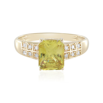 Anello in oro con Sfene (AMAYANI)