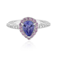 Anello in oro con Tanzanite