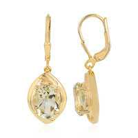 Orecchini in argento con Quarzo Limone