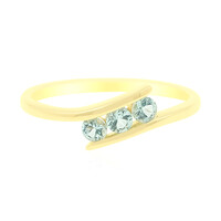 Anello in oro con Tormalina Paraiba Nigeriana