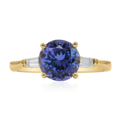 Anello in oro con Tanzanite AAA (CIRARI)