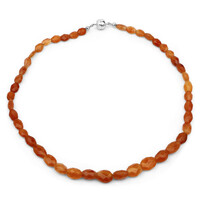 Collana in argento con Corniola