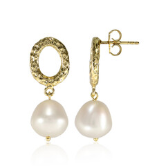 Orecchini in argento con Perla di Acqua Dolce (TPC)