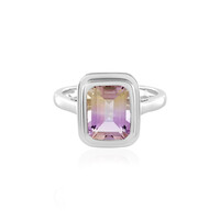 Anello in argento con Ametrina