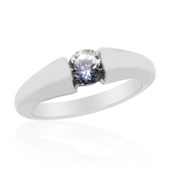 Anello in argento con Tanzanite (non riscaldata)