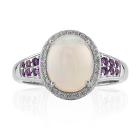 Anello in argento con Opale di Welo