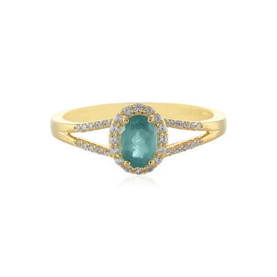 Anello in argento con Grandidierite