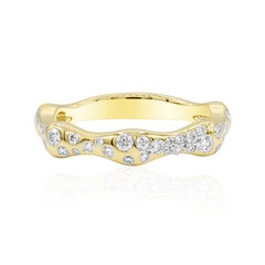 Anello in oro con Diamante IF (D)