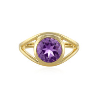Anello in argento con Ametista Uruguay