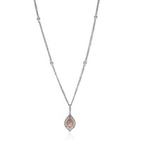 Collana in oro con Diamante Rosa I1 (CIRARI)