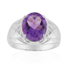 Anello in argento con Ametista (Pallanova)