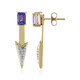 Orecchini in oro con Tanzanite (de Melo)