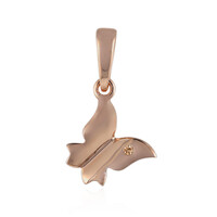Ciondolo in oro con Diamante Rose de France SI1 di Argyle