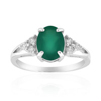 Anello in argento con Agata
