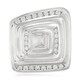 Ciondolo in argento con Zircone (MONOSONO COLLECTION)