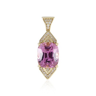 Ciondolo in oro con Kunzite Patroke (de Melo)