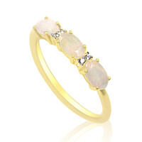 Anello in oro con Opale di Welo