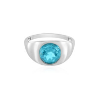 Anello in argento con Topazio Paraiba