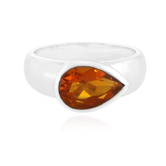 Anello in argento con Opale di Fuoco