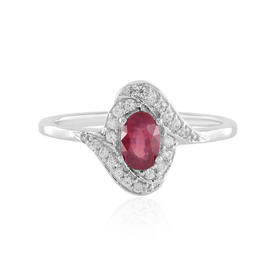 Anello in argento con Rubino Bemainty