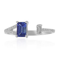 Anello in oro con Tanzanite AAA (CIRARI)