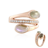Anello in argento con Labradorite Ramata Maniry (KM by Juwelo)