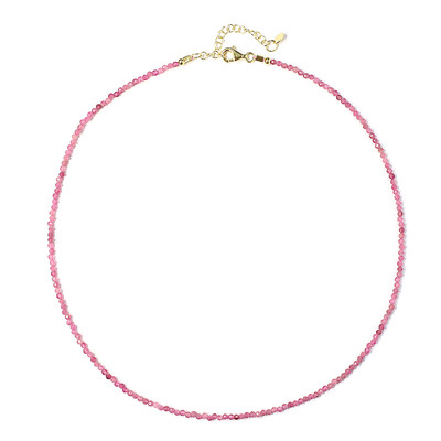 Collana in argento con Tormalina Rosa