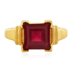 Anello in argento con Rubino del Madagascar