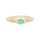 Anello in argento con Smeraldo Russo
