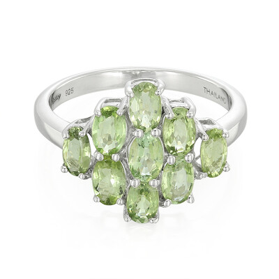 Anello in argento con Tormalina Paraíba