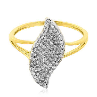 Anello in oro con Diamante SI1 (G) (Annette)